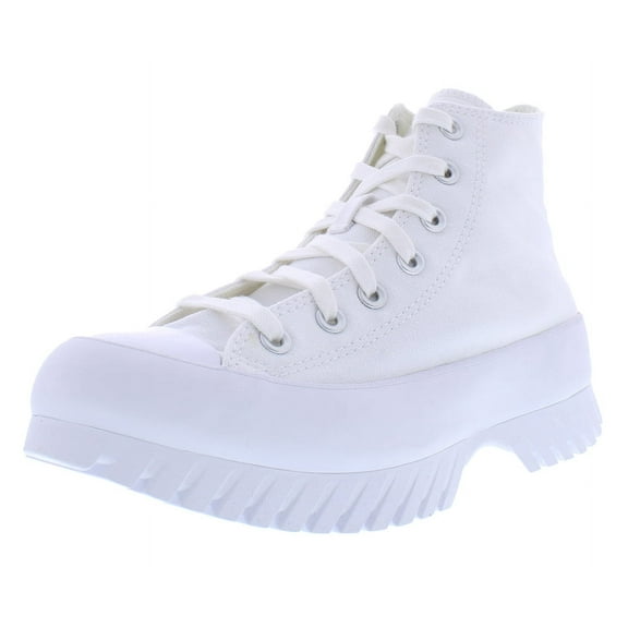 Converse Ctas Lugged 2.0 Hi Unisex Shoes Size 6, Color: White/Egret/Black