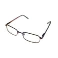 thumbnail image 1 of Converse Men's Metal Rectangle Eyeglass Frames Freefall Burgundy 47mm, 1 of 5