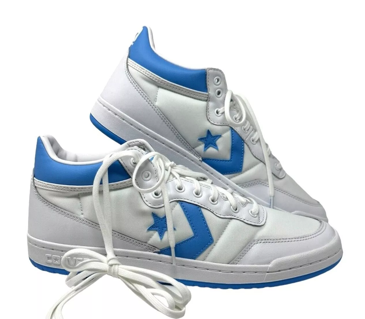 Converse Fastbreak Pro Mid White Leather Skate Sneakers Shoes A08688C Walmart