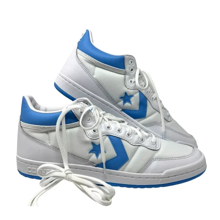 Converse Fastbreak Pro Mid White Light Blue 10.5