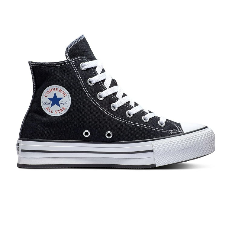 CONVERSE Chuck Taylor All Star ブラック　5サイズ Converse Girl's Chuck Taylor  All Star  Eva Lift Hi (Big Kid) Black
