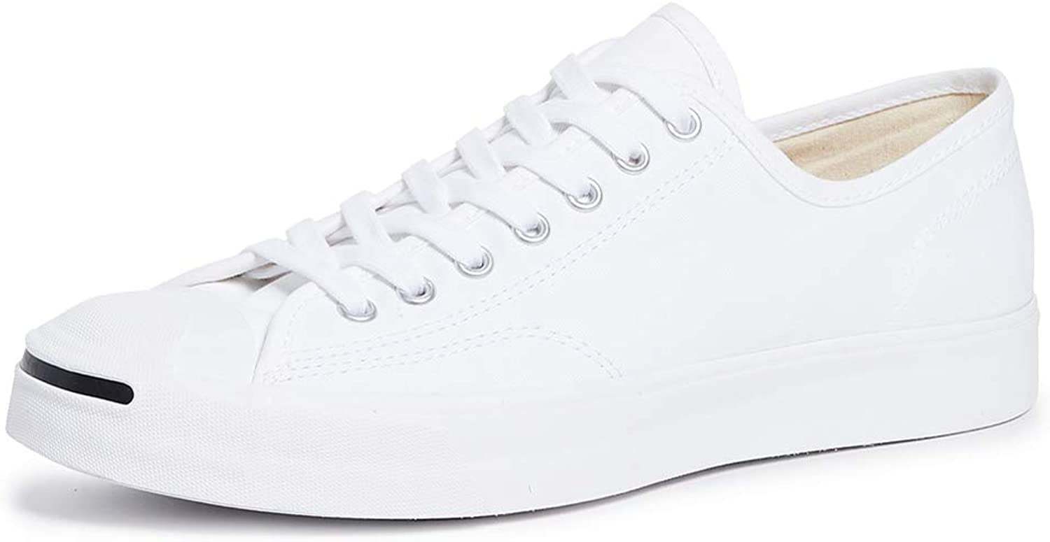 USA製 CONVERSE JACK PURCELL CANVAS WHITE Converse Jack Purcell Canvas Unisex Sneakers, White/White