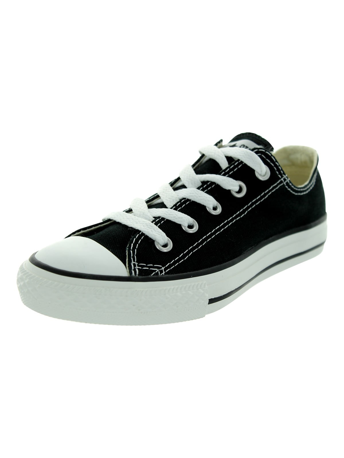 Kids Converse Little Kid Chuck Taylor All Star Ox Sneakers in Black Size 1.5 Little Kid Medium