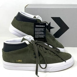 Converse One Star Low Top Suede Checker White Green Sneakers 172353C Walmart