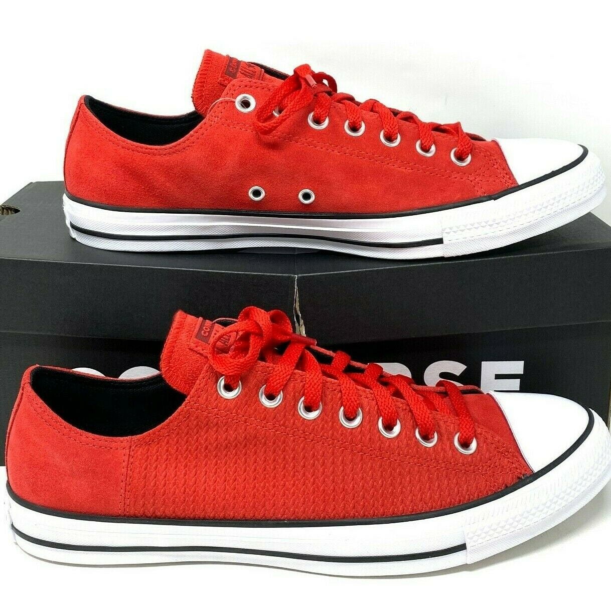 Converse Low Top Sneaker Men Size 10.5 CT All Star OX UNIVERSITY Red ...