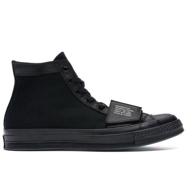 CONVERSE NEIGHBORHOOD REACT ブラックハイカット Converse Men's Chuck Taylor All Star 70 Hi Neighborhood Motorcycle