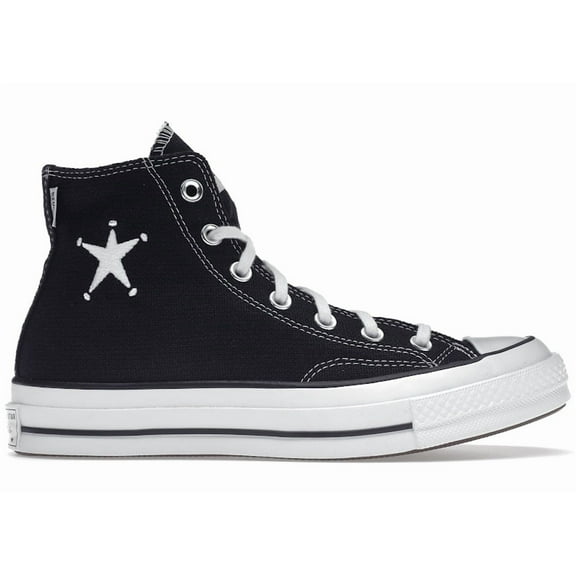 Converse Men's Chuck Taylor All Star 70 Hi Stussy Black Shoes, from StockX