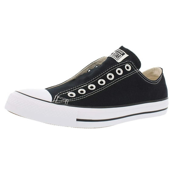 Converse Men's Chuck Taylor All Star Slip Sneaker, Black/White/Black, 8.5 M US
