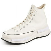 Converse Mens Gymnastics Shoes Sneaker, Egret Black White, 10 Men 10/Women 11.5