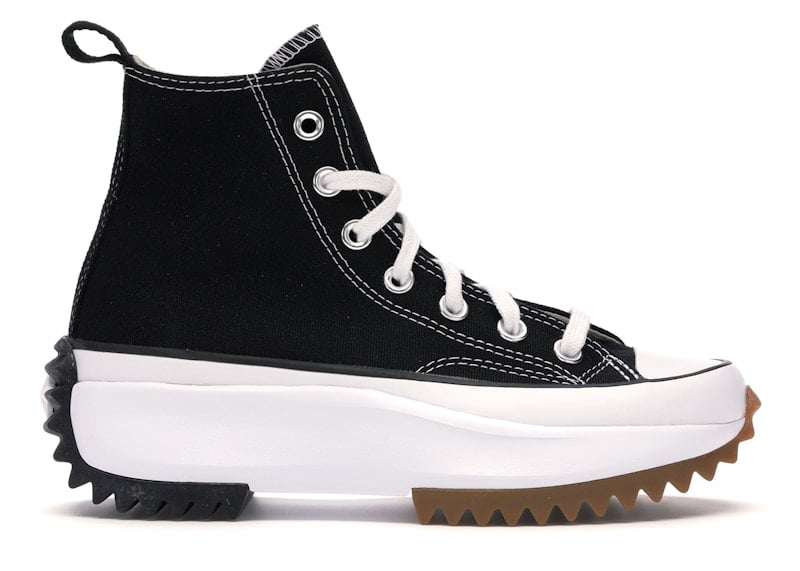 Converse Men's Run Star Hike Hi Black White Gum, from StockX