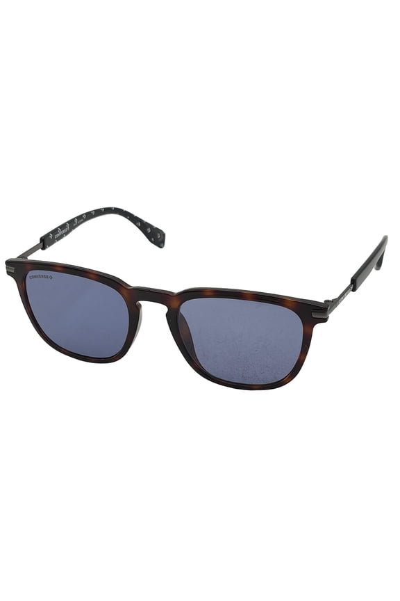 Matte Tortoise Mens Sunglass Square Plastic Flash Lens SCO 051 0978
