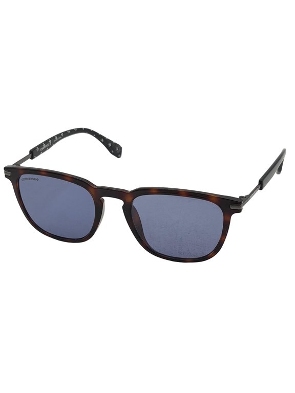 Matte Tortoise Mens Sunglass Square Plastic Flash Lens SCO 051 0978
