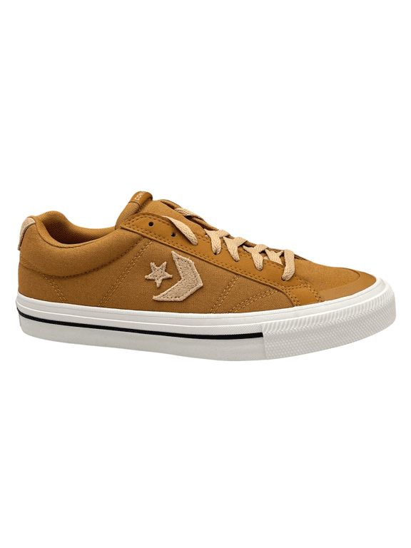 Men's Sport Casual Canvas Skate Sneaker Size 10.5 Honey Stick Brown Tan