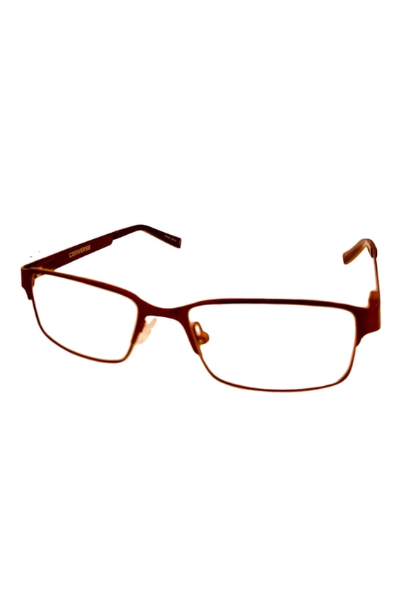 Mens Brown Ophthalmic Soft Rectangle Metal Frame K100. 46mm