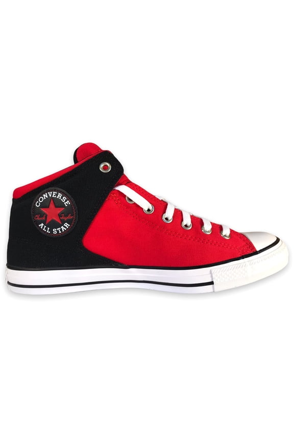 Mens Chuck Taylor All Star High Street Space Explorer Sneaker, Red/Black/White, 9