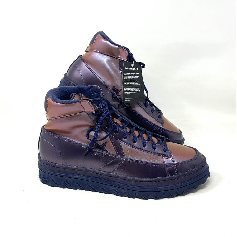 Converse Metallic Vis Pro Leather X2 High Top Brown Sneakers Men s Size 169530C