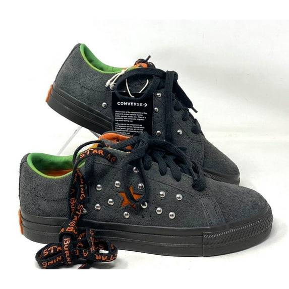 Converse One Star A Burning Star Black Sneakers Low Suede A01763C