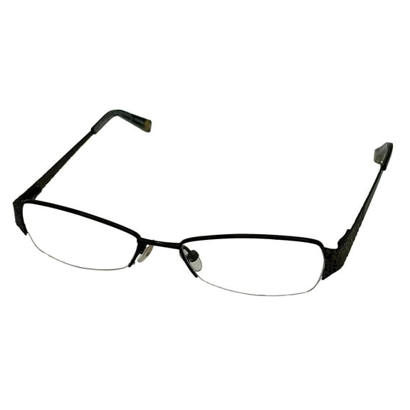 Converse Ophthalmic Womens Eyeglass Soft Rimless Rectangle Metal Mayhem Black