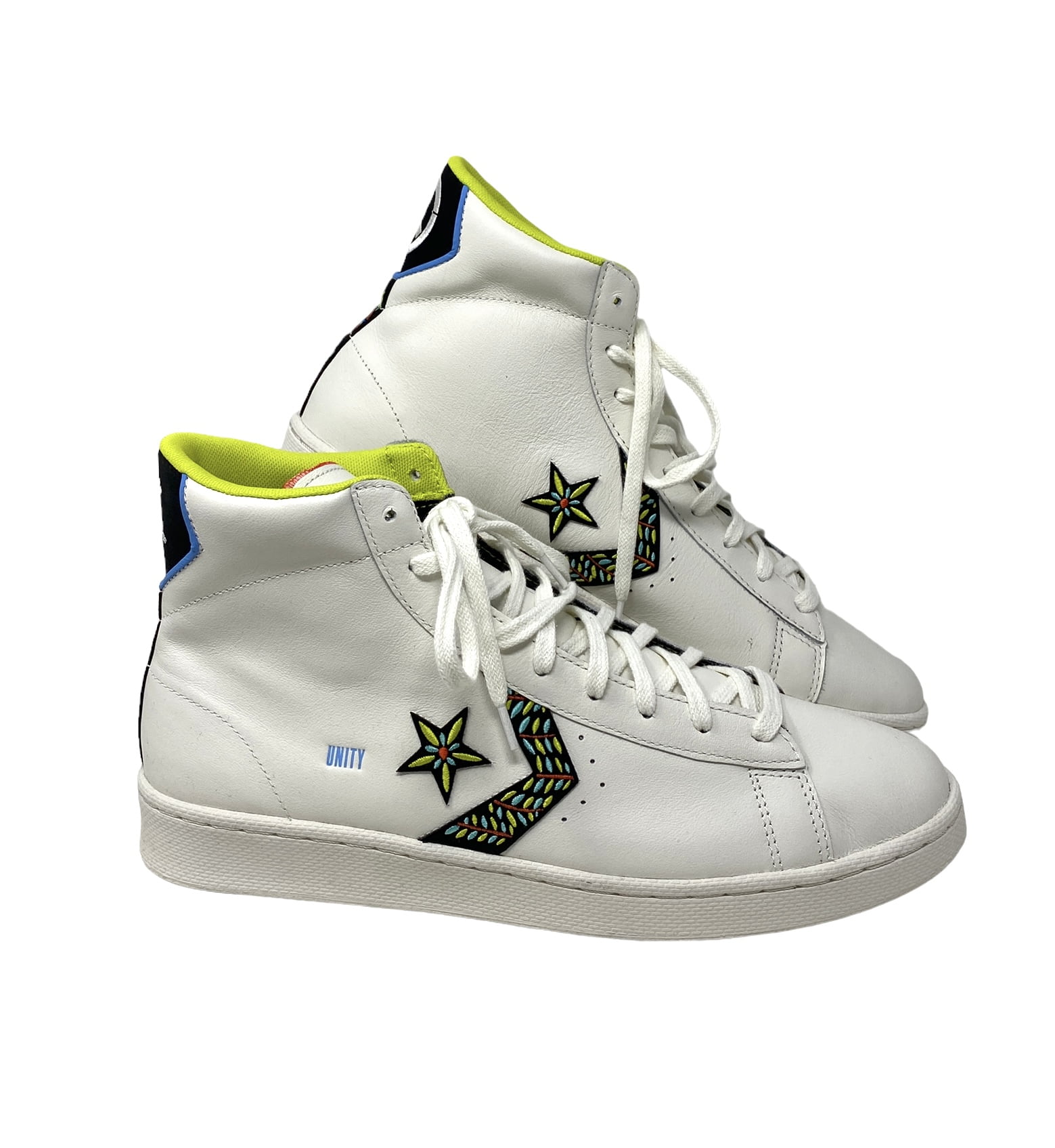Converse Pro Leather Sneakers High Top Casual Shoe White Red Converse Pro Leather Sneakers High Top Casual Shoe White Red