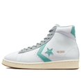 thumbnail image 1 of Converse Pro Leather Hi White/Soft Aloe/Ash Stone  171607C Men's Size 5, 1 of 5