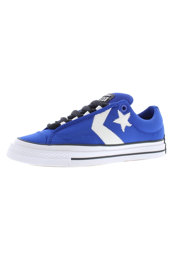 Puff Player Oxford Unisex Shoes Size 10, Color: Blue/White/Black