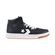 Converse Rival Mid Mens Shoes Black-White 164891c