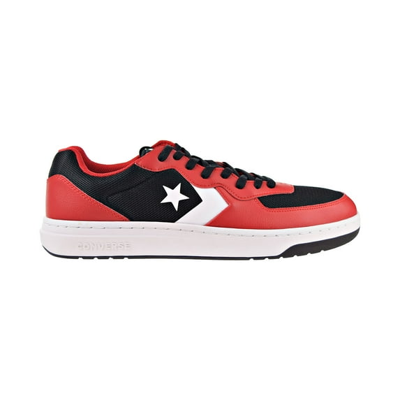 Converse Rival Ox Men's Shoes Black-Enamel Red-White 164895c