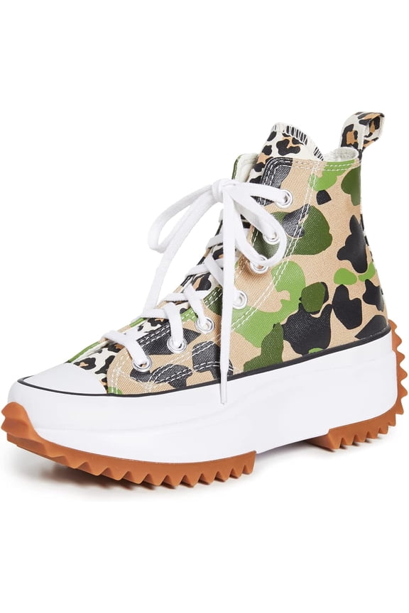 Run Star Hike High Candied Ginger Piquant Green Sneaker Men's 170913C