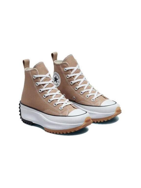 Run Star Hike Platform High 172727C Unisex Brown Shoes Size 12 CAT101