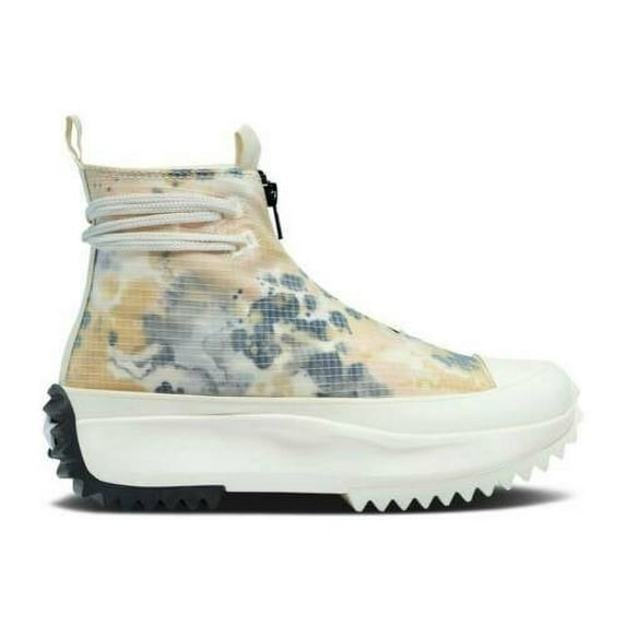 Converse Run Star Hike Zip Platform 170776C Women's Beige Camo Canvas Shoes C1 (7.5W)