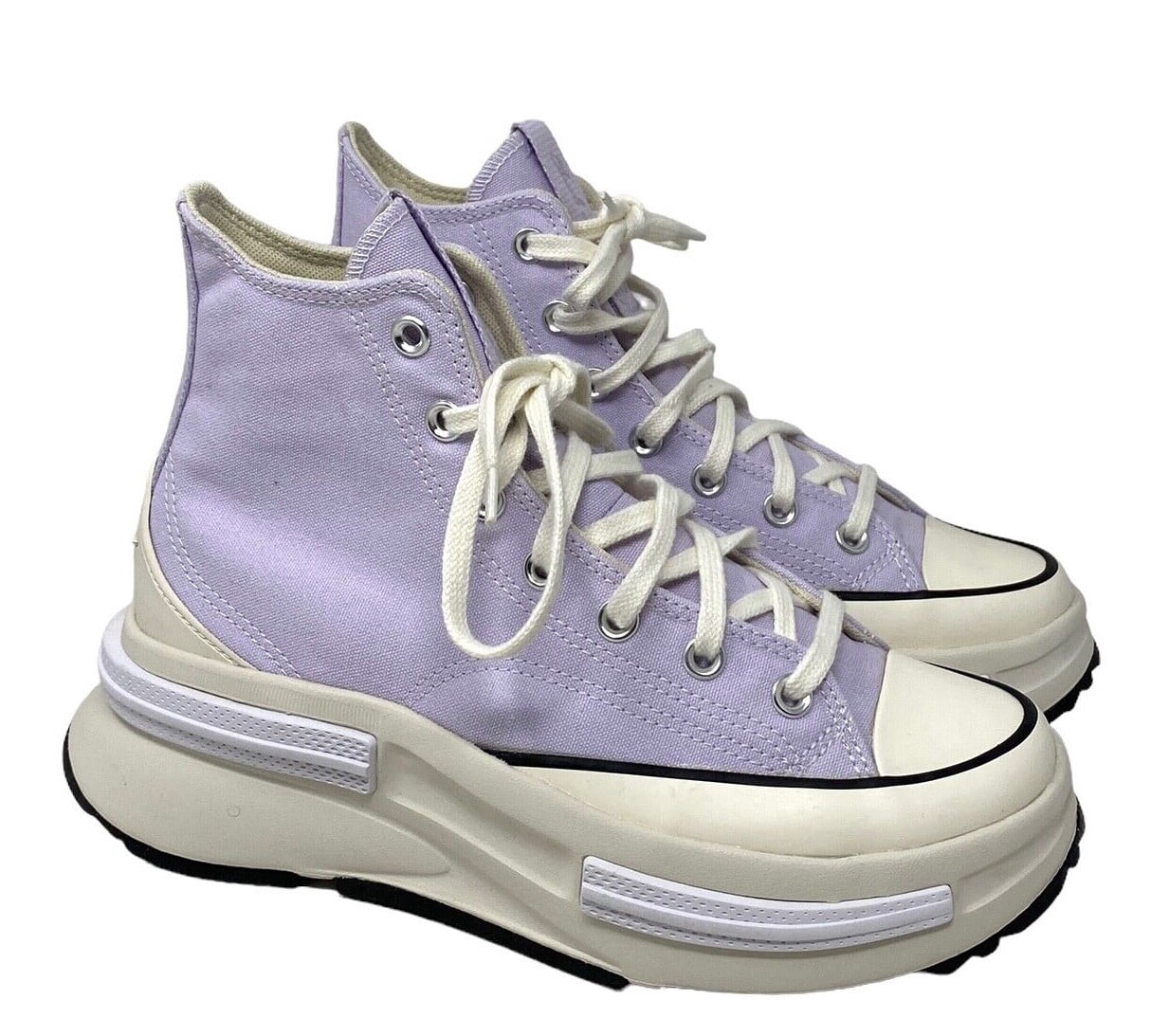 Converse Run Star Legacy Platform Violet Sneakers Canvas  display picture 1