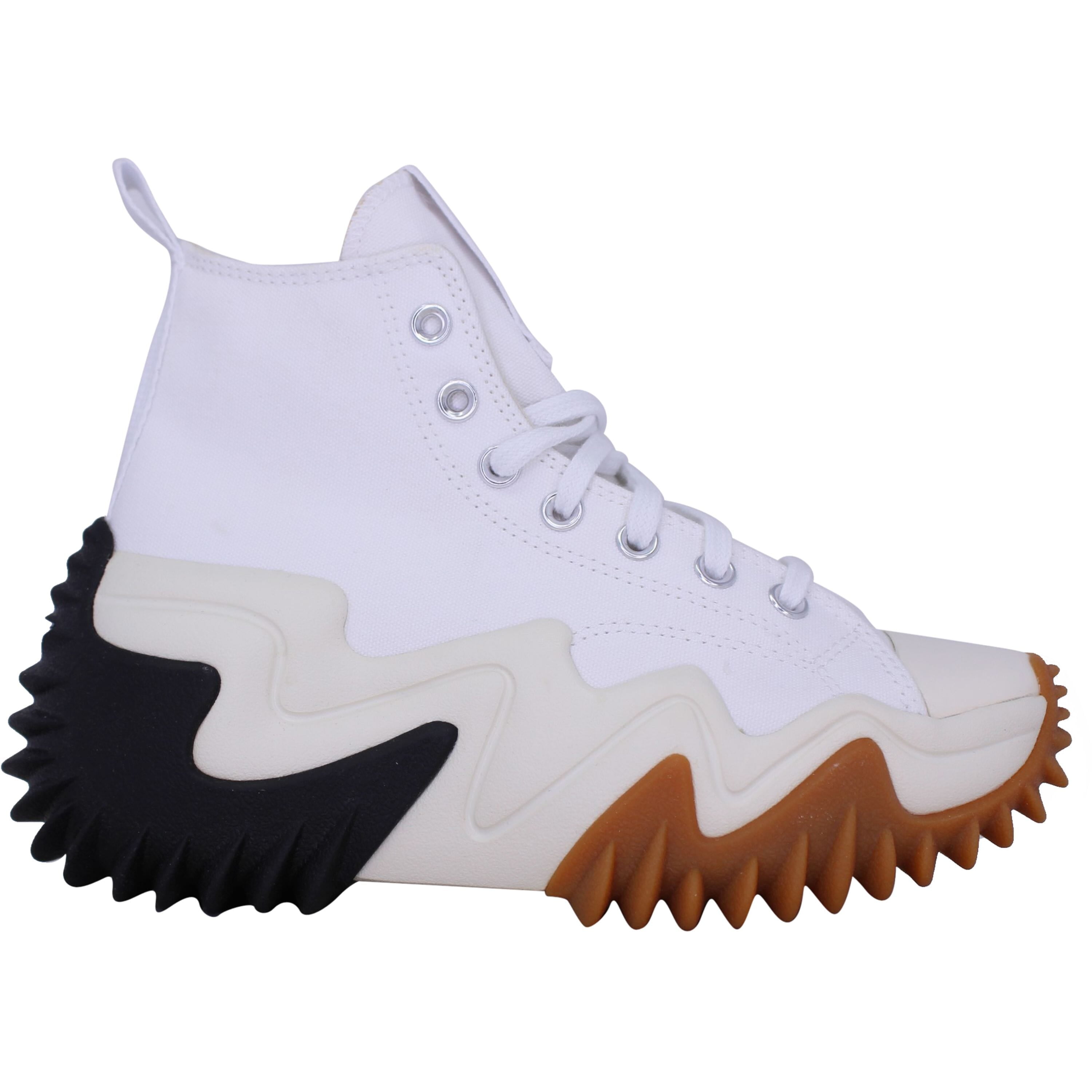 Converse Run Star Motion HI White Black Gum Honey 171546C Men s Size 8 Medium Walmart