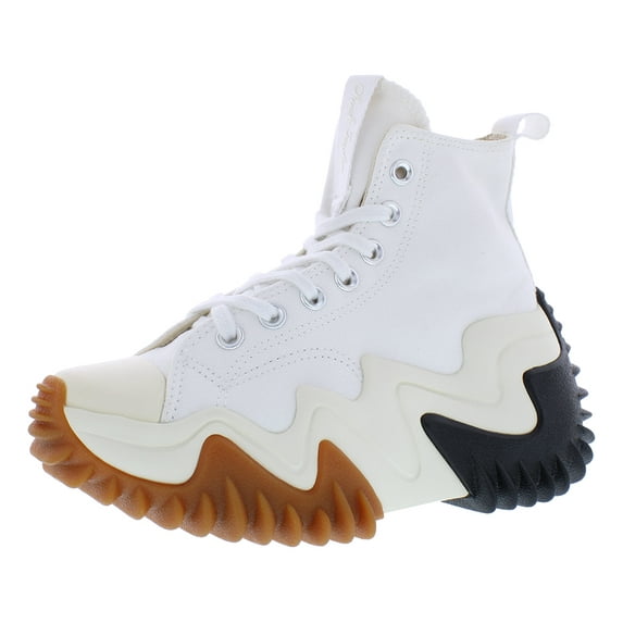 Converse Run Star Motion HI White/Black/Gum Honey 171546C Men's Size 9 Medium