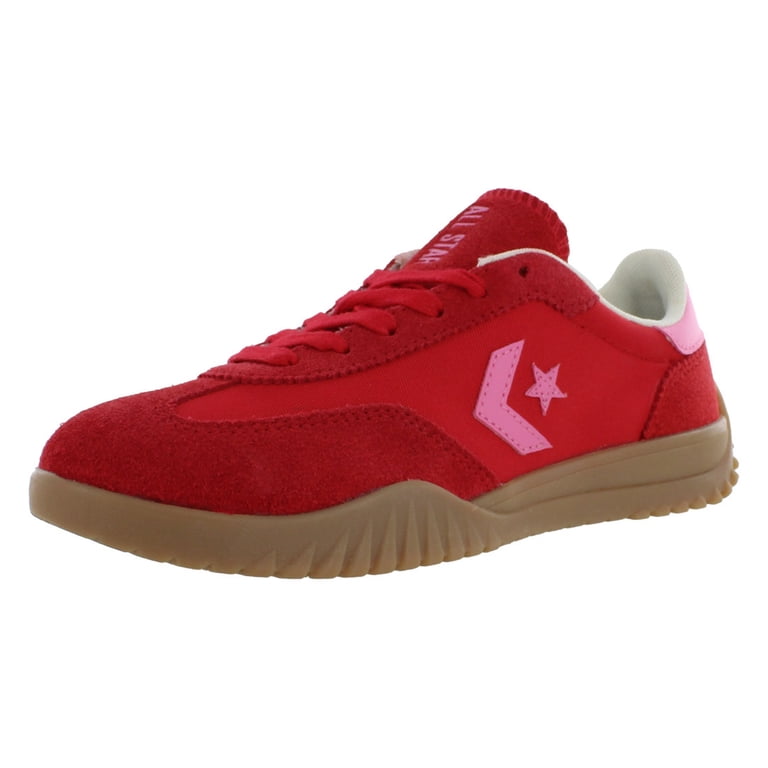 Converse Run Star Trainer Ox Unisex Shoes Size 4, Color: Red/Pink