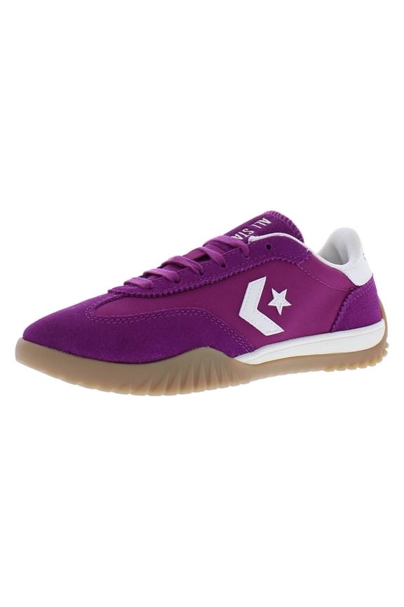 Run Star Trainer Womens Low Top Sneaker Quantum Violet/Egret/White, US Footwear Size System, Adult, Women, Numeric, Medium, 8