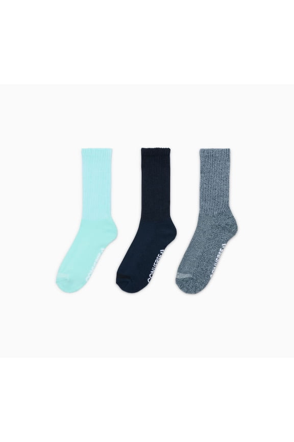 Socks 3-Pack Slouchy Quarter Socks Womens Size 4-10