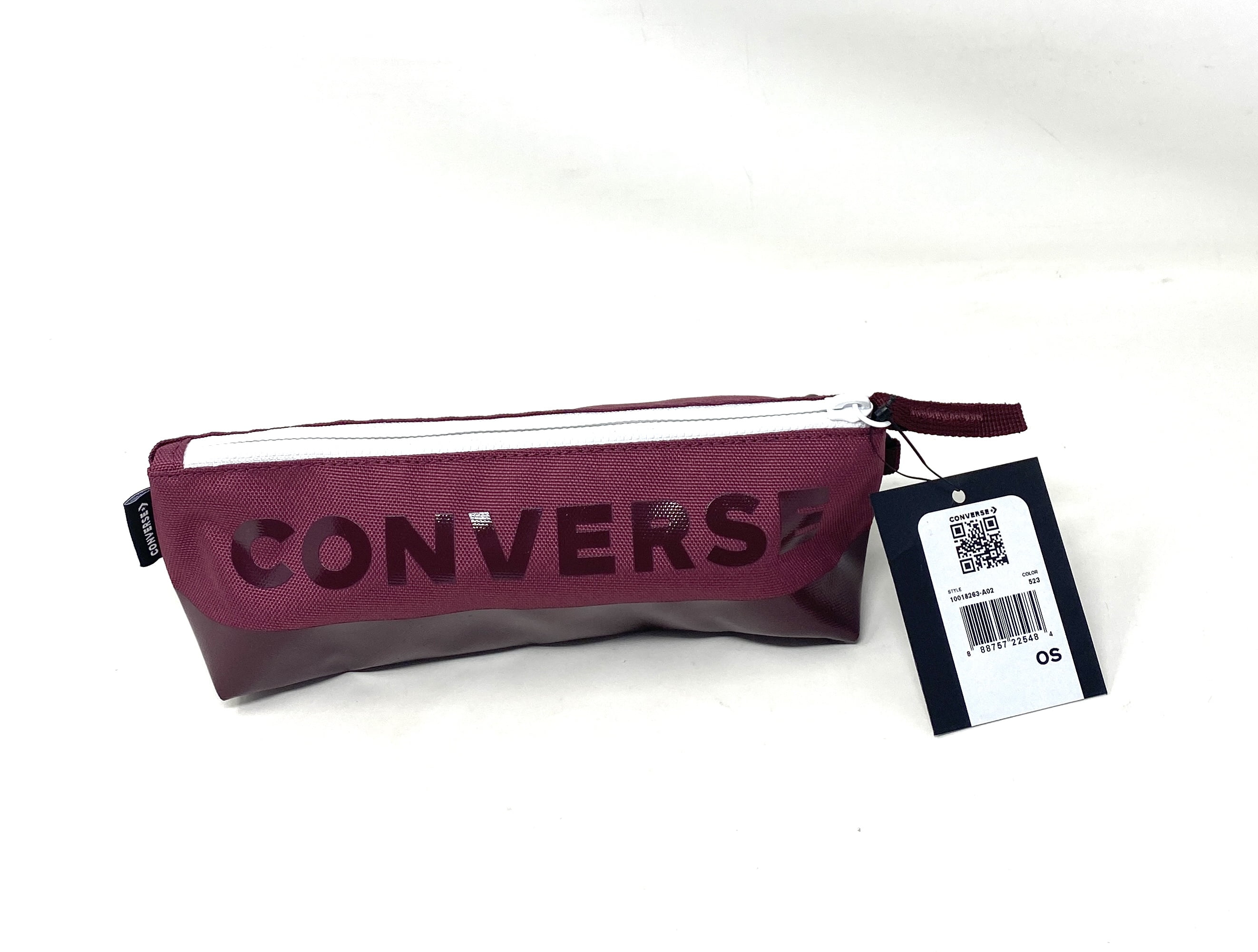 Converse Speed Supply Case Pencil Pouch Makeup Bag Burgundy 10018263 A02 523 Walmart