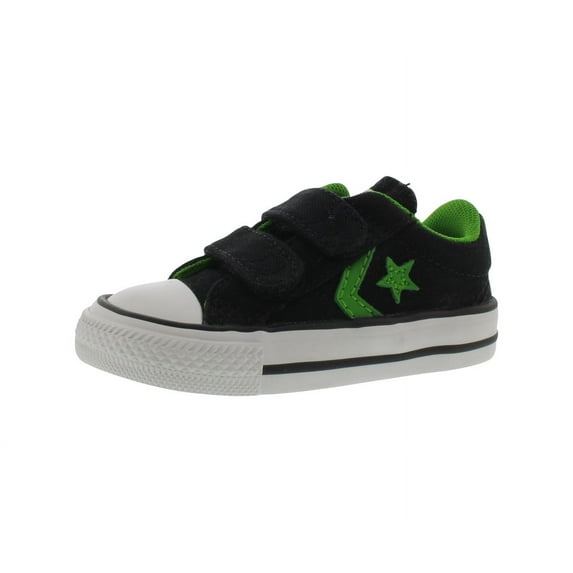 Converse Star Player Ev Infant/Toddler Shoes Size 2, Color: Black/Green