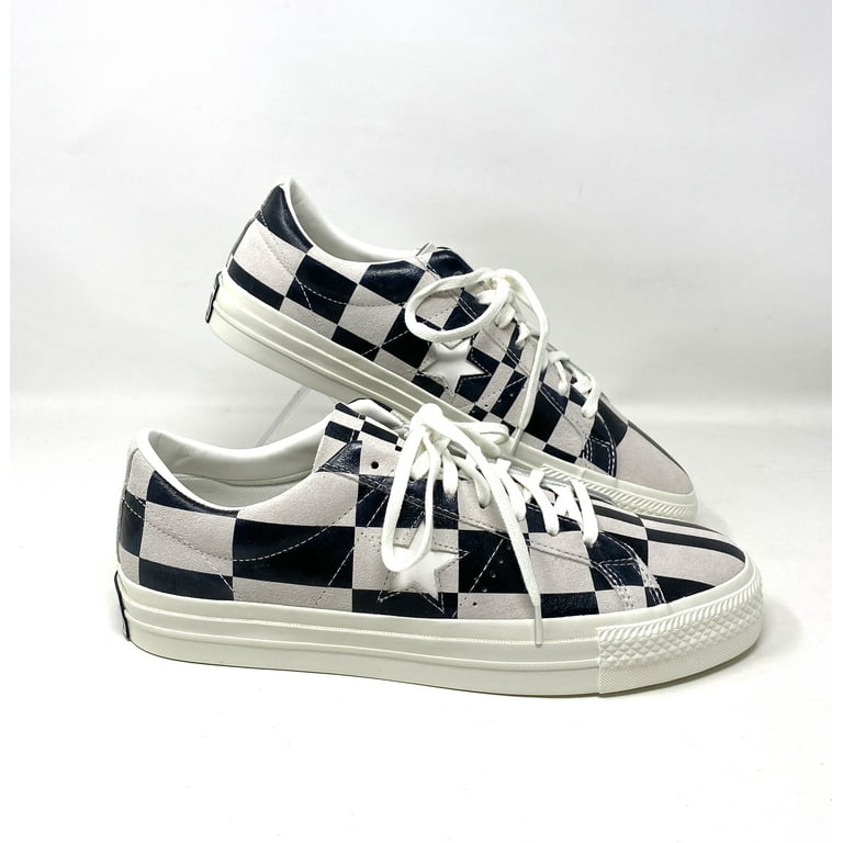 Converse Suede One Star Low Top White Black Men's Size Sneakers