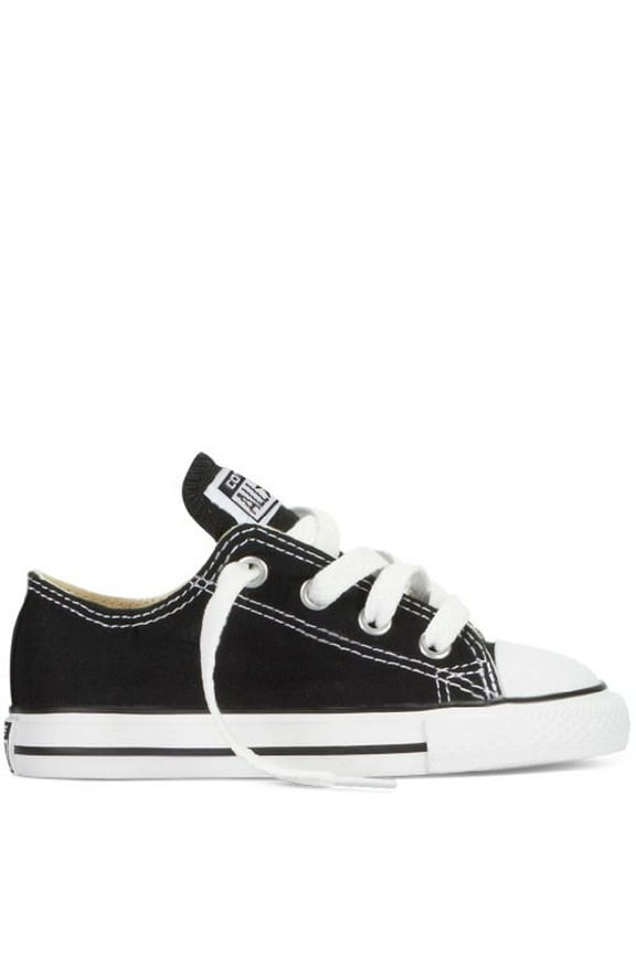 Unisex Baby Infant Chuck Taylor All Stars Ox (Toddler) - Black - 2