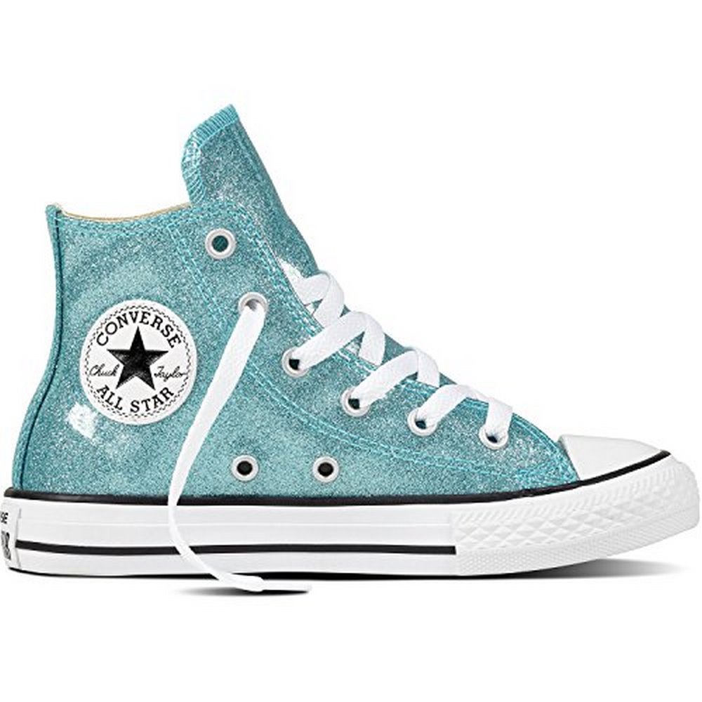Converse Unisex CHUCK TAYLOR ALL STAR HI-TOP, BLEACHED AQUA/NATURAL/WHITE - image 1 of 6