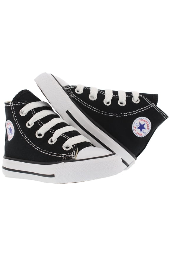 Unisex Child Inft Chuck Taylor Allstar Hi Black - Black - 7 INFT