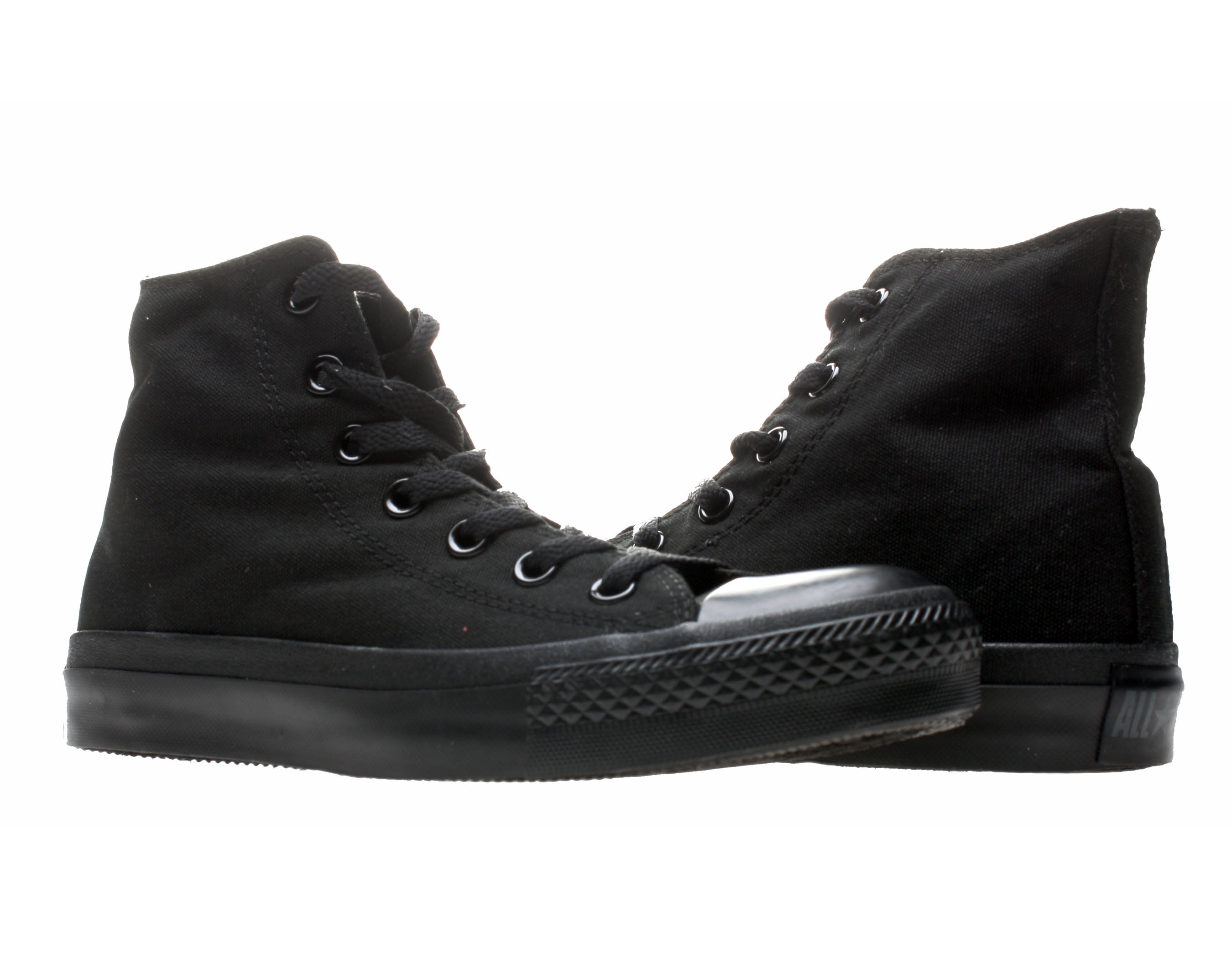 Chuck taylor all black high tops hotsell