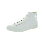 Converse Unisex Chuck Taylor All Star Leather High Top Shoes White Men Size 6