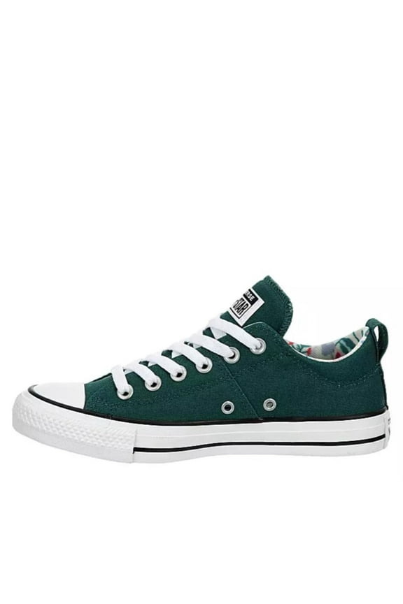 Unisex Chuck Taylor All Star Madison Ox Canvas Sneaker - Lace up Closure Style - Dragon Scale/Dark Green 6