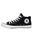 thumbnail image 1 of Converse Unisex Chuck Taylor All Star Malden Street Mid High Canvas Sneaker - Lace up Closure Style - Black White, 9.5 Women/7.5 Men, 1 of 7