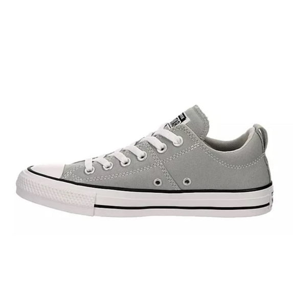 Converse Unisex Chuck Taylor All Star MidHigh Lace Up Style Sneaker - Madison Ox - Ash Stone/White/Black 5