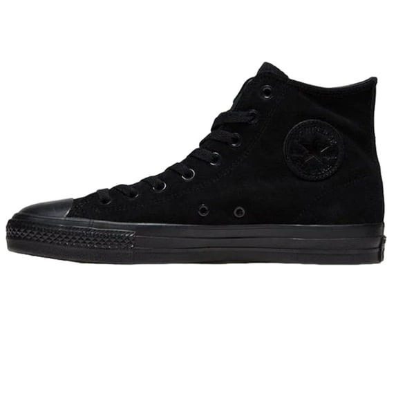 Converse Unisex Chuck Taylor All Star Pro High Top Sneakers, Black/Black/Black, Size 6