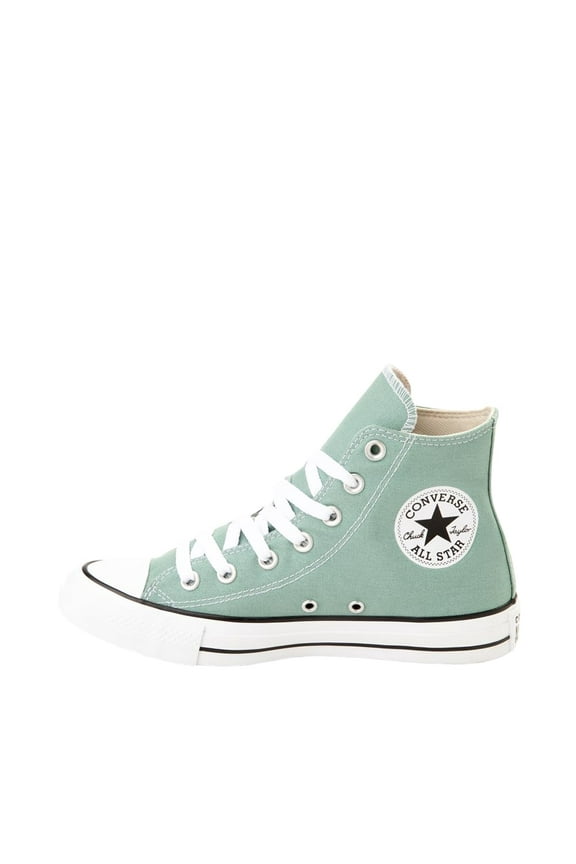 Unisex Chuck Taylor All Star Seasonal Colour High Top Sneakers, Herby, Size 4