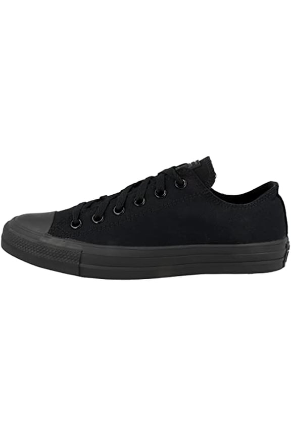 Unisex Chuck Taylor Classic Colors Sneaker ,Black Monochrome, Men's 9 / Women's 11 Medium